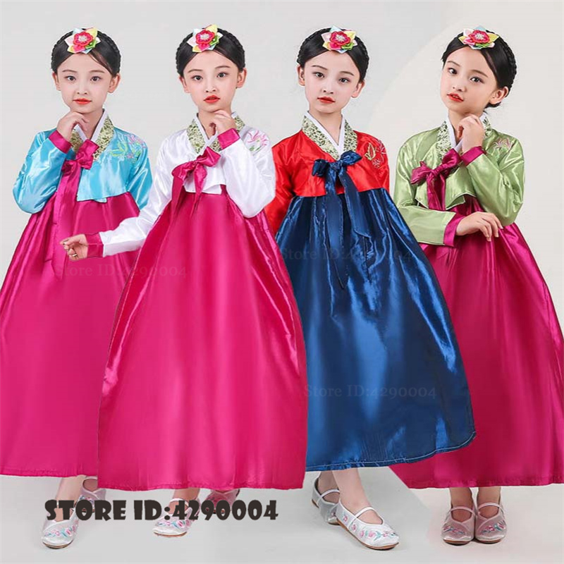 Korean Culture Lifestyle - 伝統的な子供用韓服、韓国風コスチューム、舞台衣装、写真撮影用衣装、韓国の宮廷文化を反映したライフスタイル衣装。