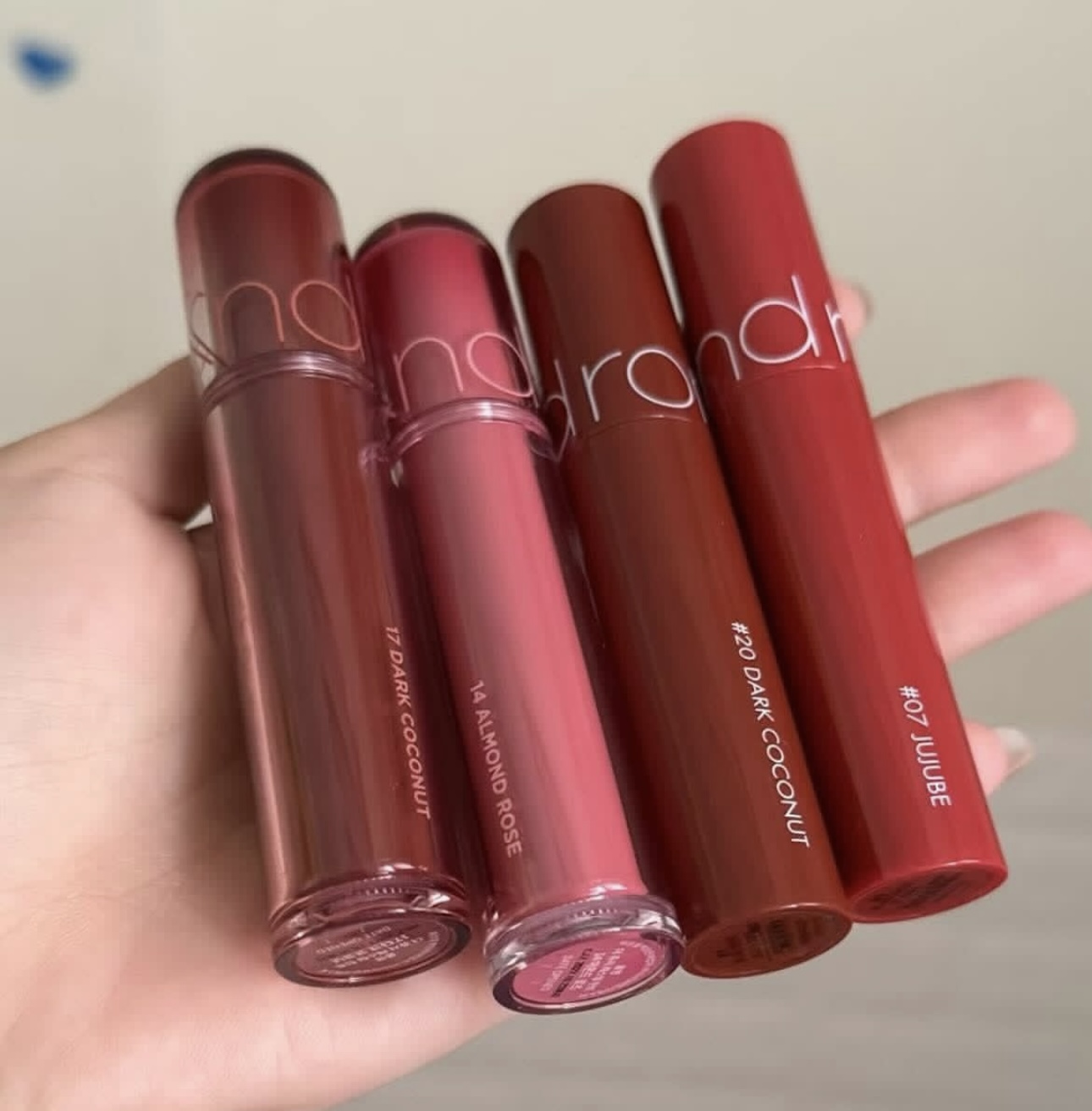 オリジナル韓国ロマンジュースリップグロス、美白効果と持続的な - Lip Tint Korean のレビューと価格