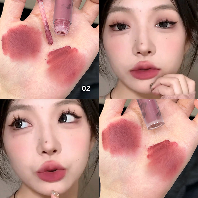 CACE ベルベットマットレッドリップステインメイクアップ  - Lip Tint Korean のレビューと価格