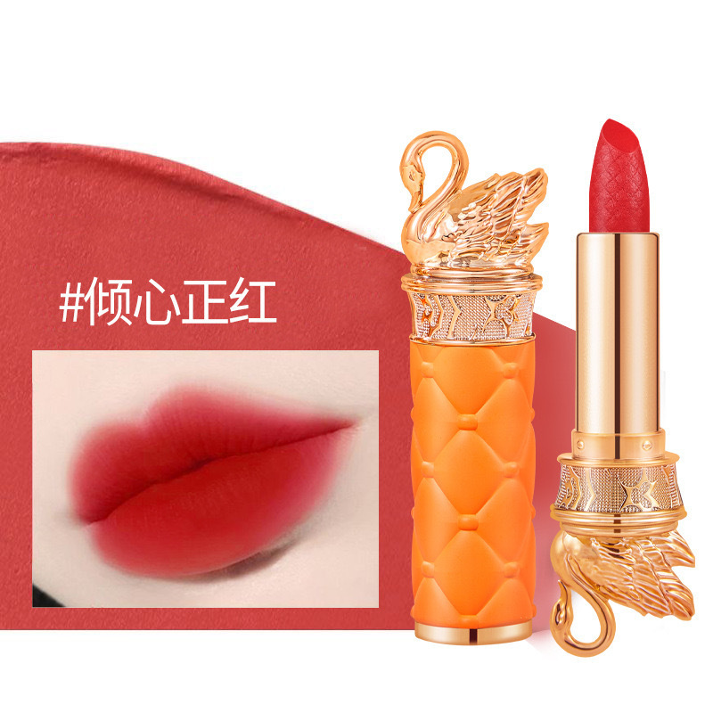 スワンベルベットマット口紅防水長期的なレッドマット韓国フルカ - Lip Tint Korean のレビューと価格
