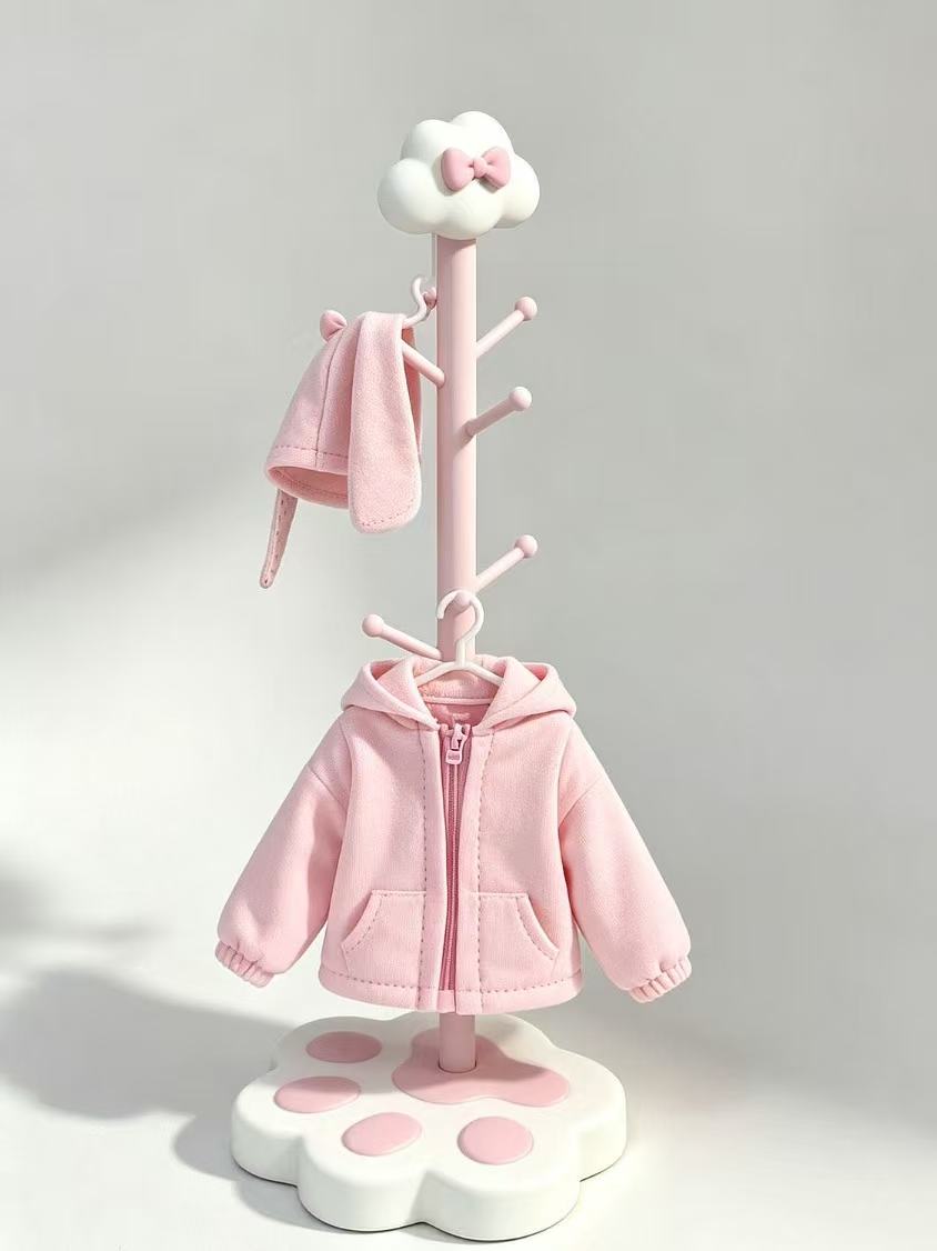 かわいいInsCatパウベースの自立型韓国風洋服ラック、ドー - Korean Lifestyle & Kids Boutique のレビューと価格