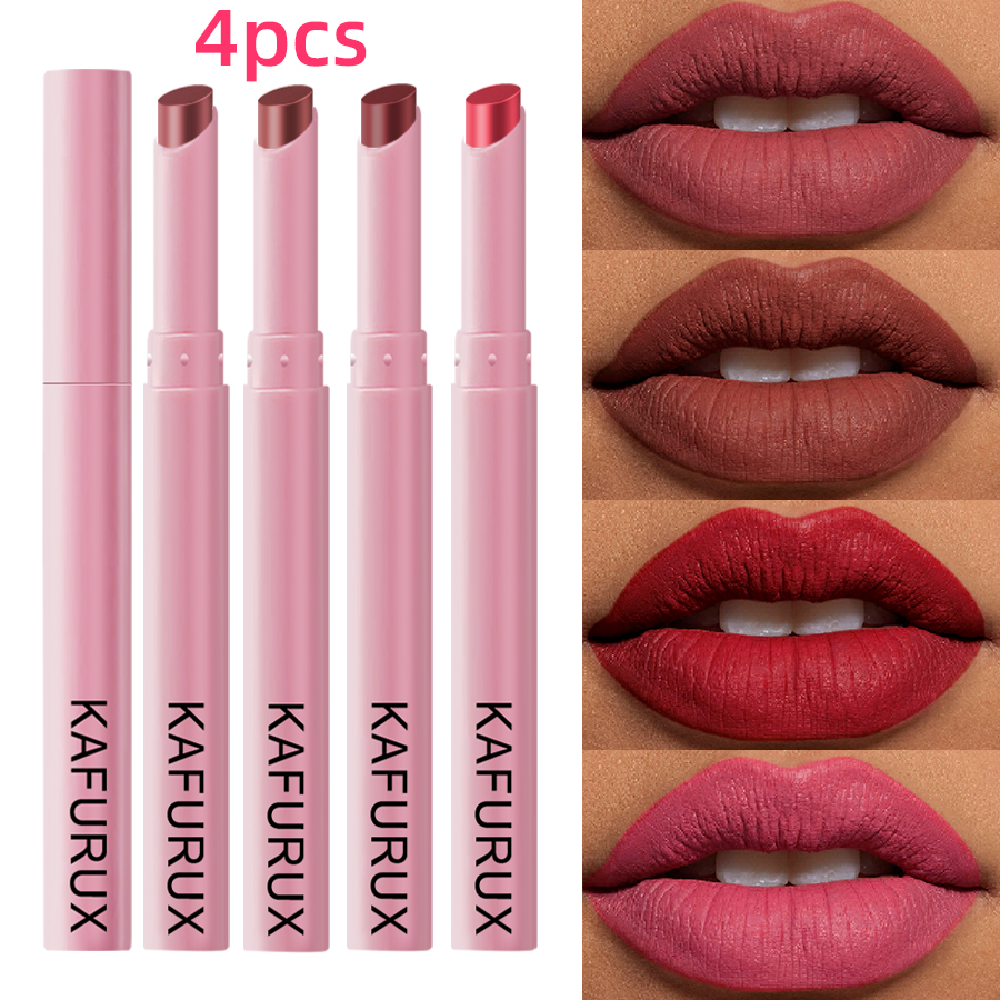 4本セット カラフル セクシー レッド ピンク リップライナ - Lip Tint Korean のレビューと価格