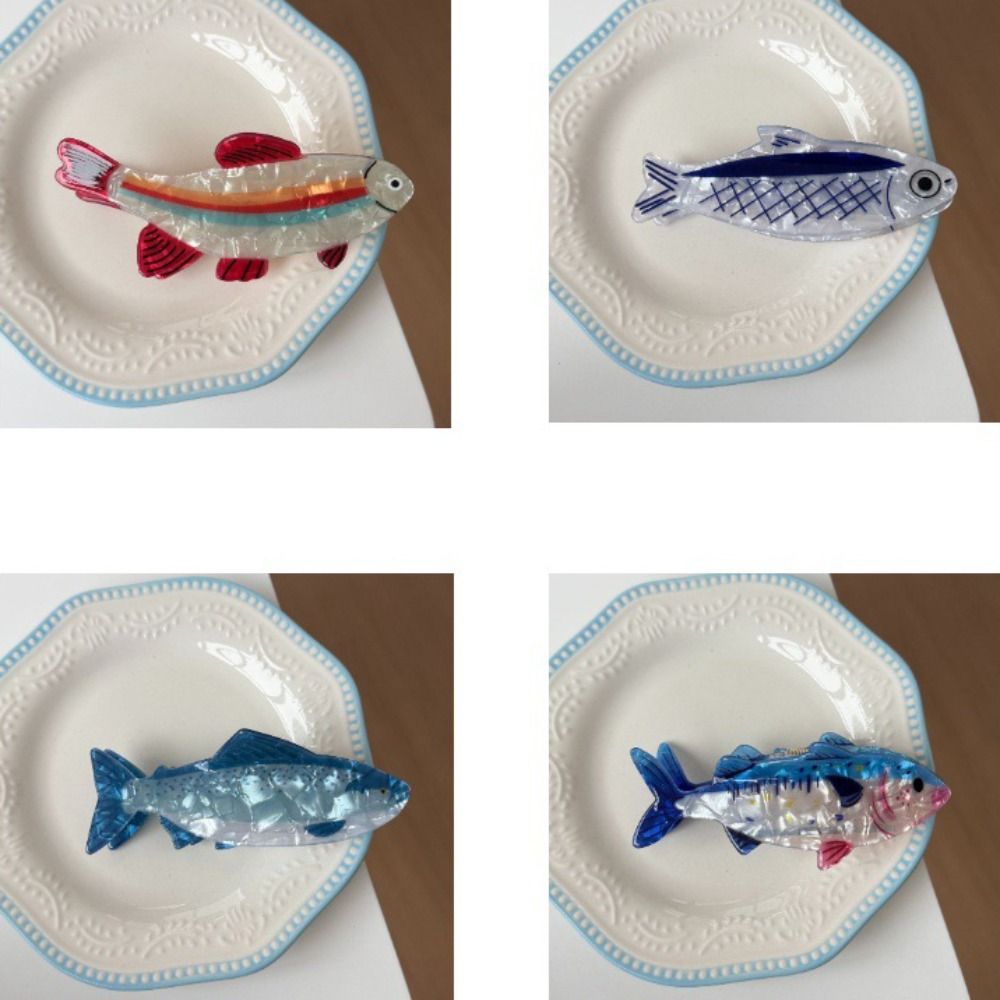 ヘアピン 海洋動物 ヘアクリップ ツナ PVC 海洋生物 魚 - Korean Lifestyle & Kids Boutique のレビューと価格