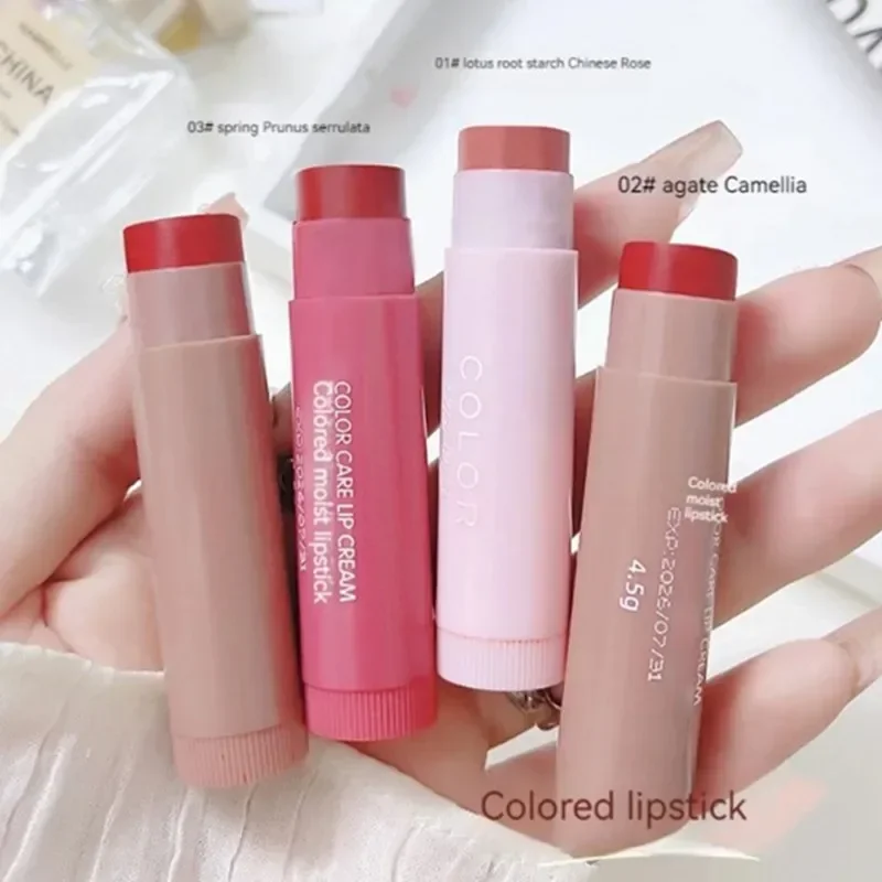 口紅かわいい赤ティントメイクアップケア化粧品色のリップクリー - Lip Tint Korean のレビューと価格